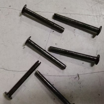 减速带道钉尖头 10*100mm 黑色