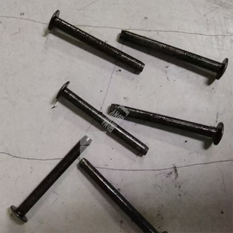 减速带道钉尖头 10*100mm 黑色
