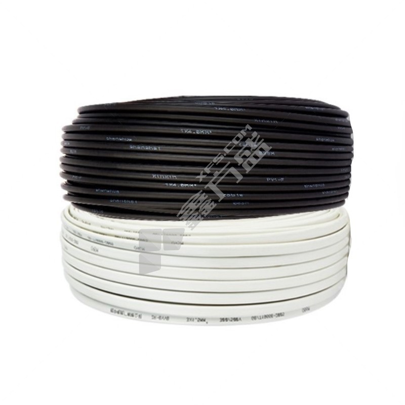 国友 护套线 RVV 300/300V 4*6平方 黑色