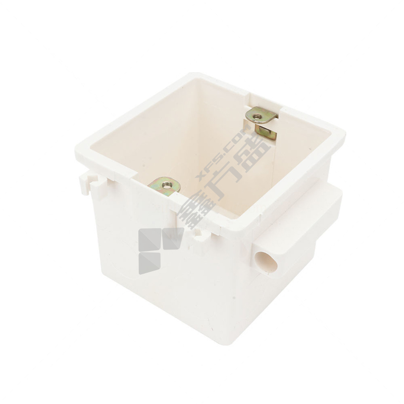 鑫万囍 白色 PVC连体方盒中穿筋 70 20mm