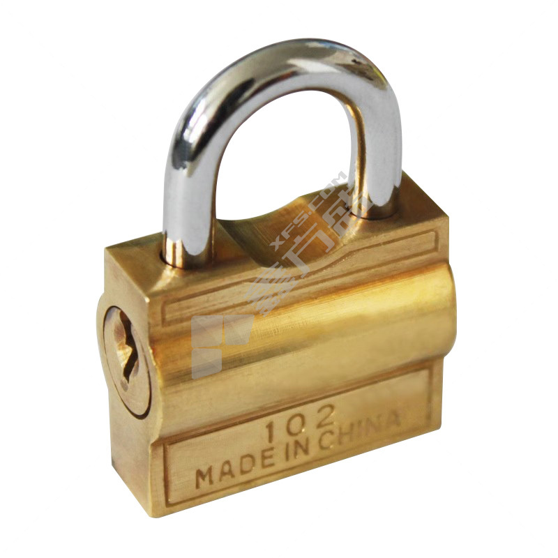 三环 将军不下马横开铜挂锁 102TT 28mm