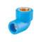 蓝钰 蓝色 PPR覆塑紫铜内牙弯头 25*3/4"