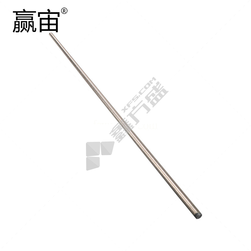 赢宙 DIN975 本色 304不锈钢 丝杆 M6 1m