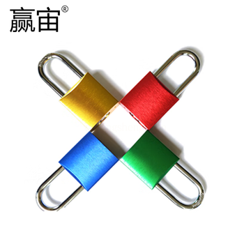 赢宙 工程铝制 安全挂锁 BD-A32 φ6*38mm 金色 同花