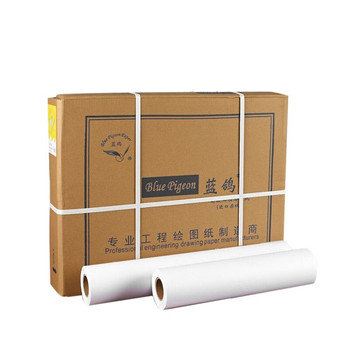 蓝鸽 2寸管工程绘图纸 80g 914mm*50m