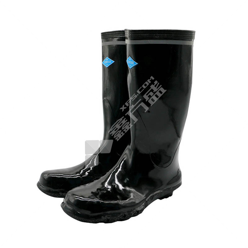 双安 工矿防砸高筒靴6KV BX063Z 37码 黑色 BX063Z