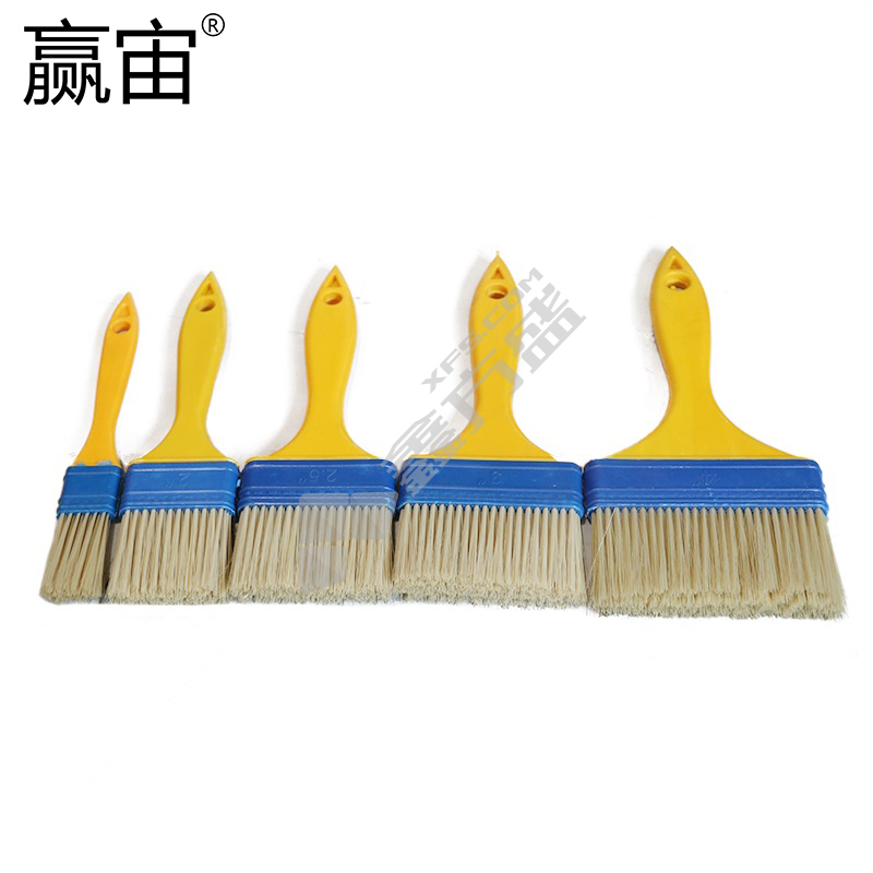 赢宙猪毛塑柄磨尖丝塑柄油漆刷200mm 2.5寸多少钱】200mm/2.5寸