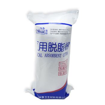 华鲁 医用脱脂棉 特级*500g 白色 00203A