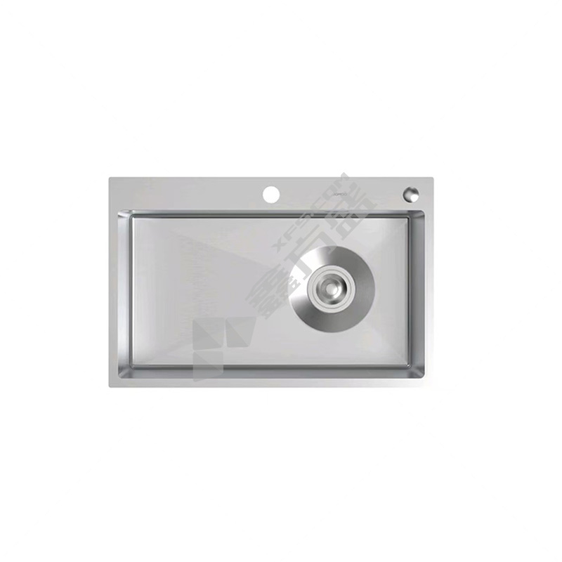 九牧 X06536-7Z-1 单槽 水槽 精细拉丝工艺 304不锈钢 680*440*220mm