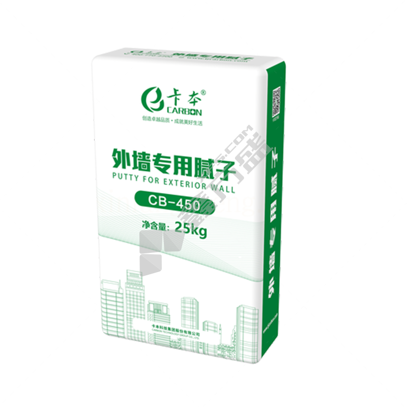 卡本 外墙专用粗腻子 25kg 灰色