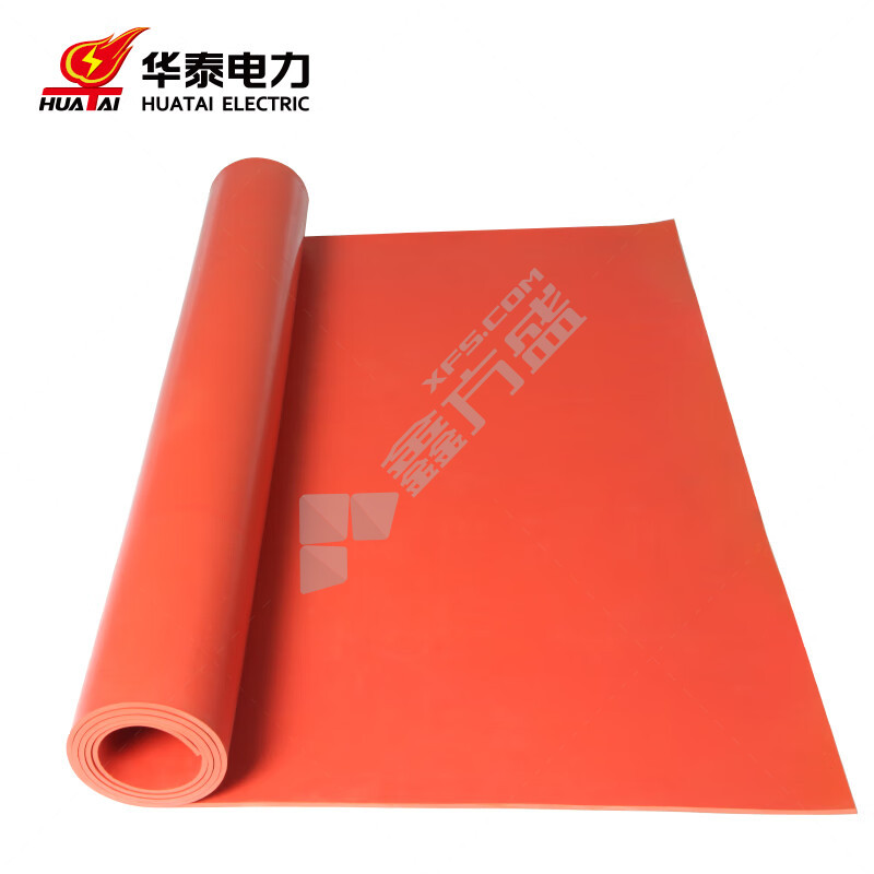 华泰 HT-XJB-P07 绝缘胶板 1000*1000*3mm 红色 5kv 平面