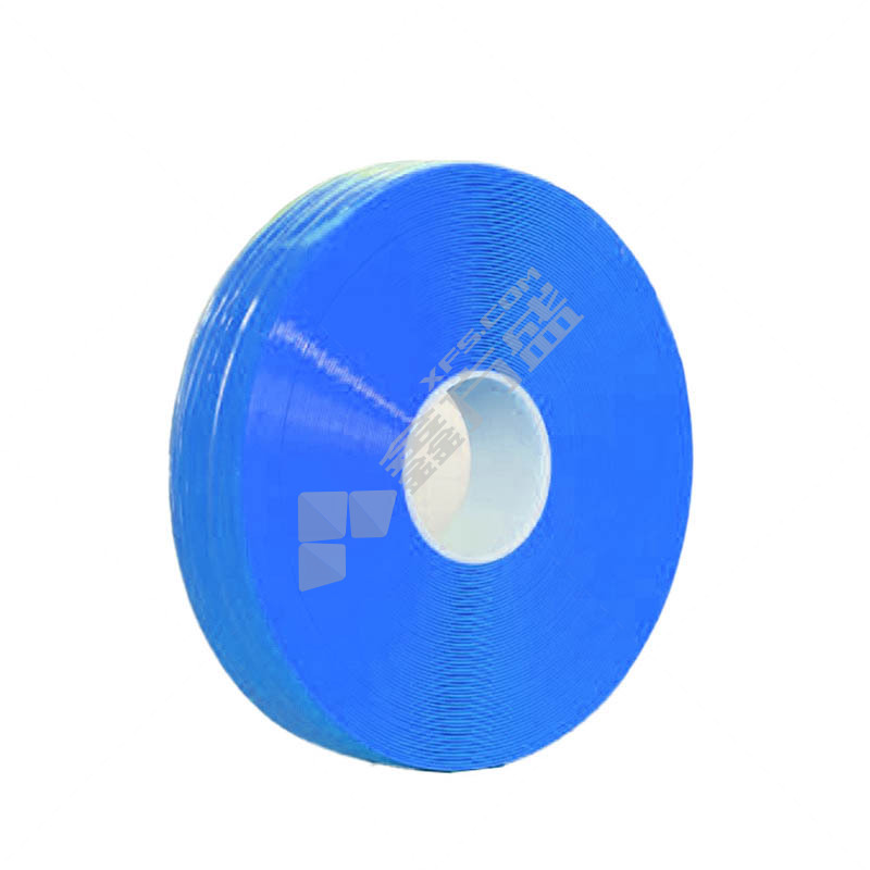 5-13 PVC橡胶合成 耐磨胶带 5cm*30m*1.3mm 蓝色