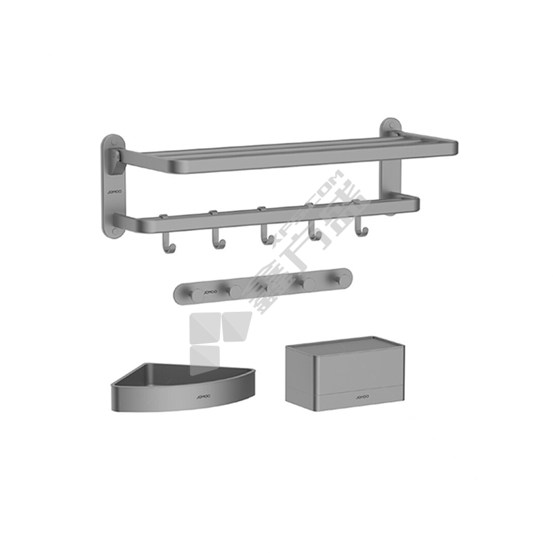 九牧 X93988T4-HB-1 卫浴挂件四件套 不锈钢