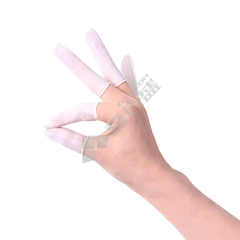 怡隆 A1 千级手卷手指套 M 白色