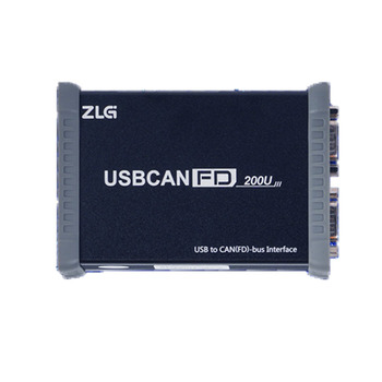ZLG/广州致远 CAN盒CANFD总线USB转CANFD接口模块 USBCANFD-200U