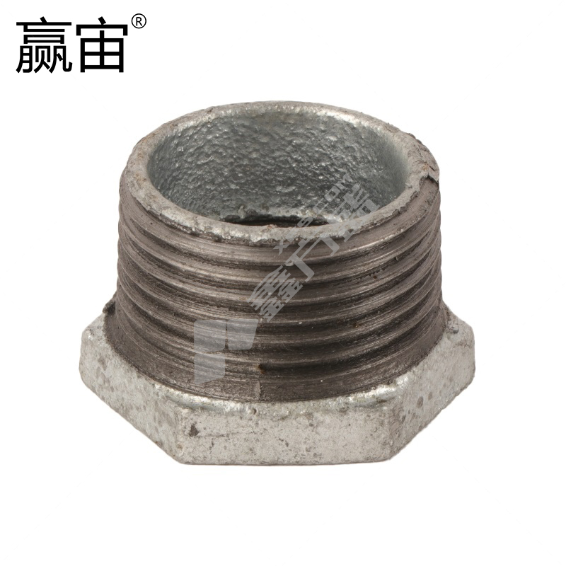 赢宙 国标玛钢补芯 DN40*25