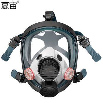 赢宙 单口防毒全面具 均码 黑色