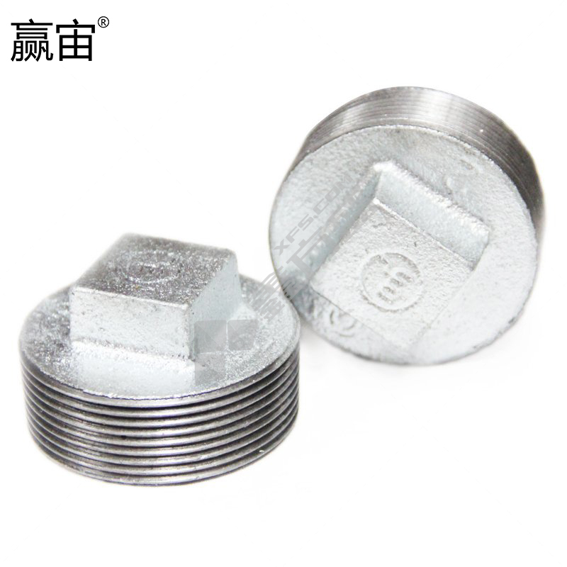 赢宙 国标玛钢管堵 DN100
