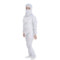 赫力斯 百级防静电工作服 3XL 黄色 3326 0.5cm网格