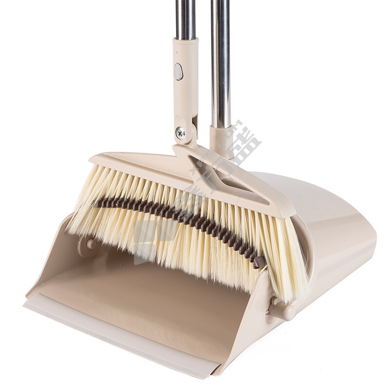 科力邦 KB1133 防风扫把簸箕套装 簸箕83*27cm 扫把83*30cm 卡其色