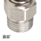 赢宙 PC系列 螺纹 直通接头 PC10-02 10mm 2分 银色