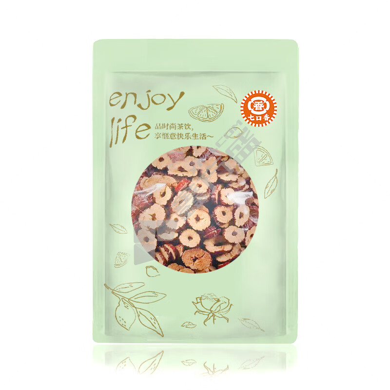 七口香 无核枣圈枣片 250g
