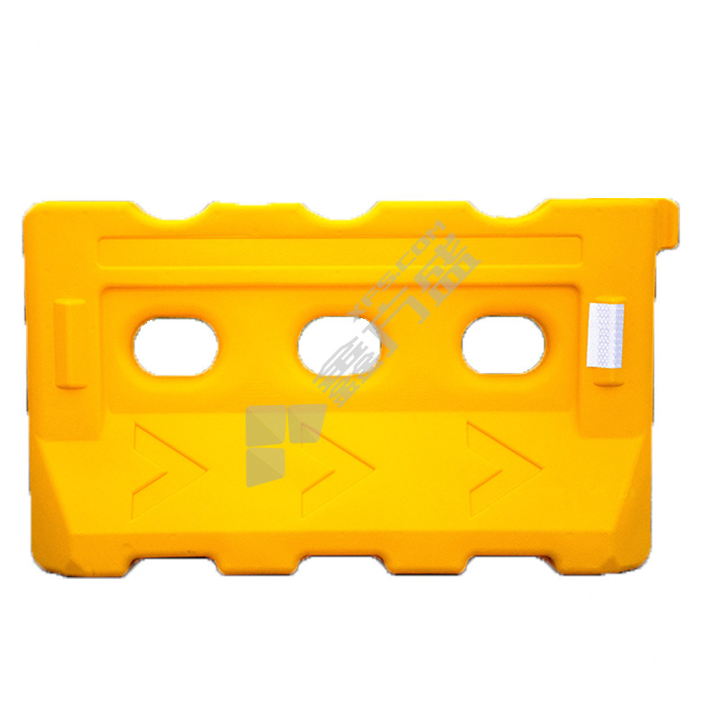 黄色吹塑三孔水马 1400*780*180*360mm 黄色