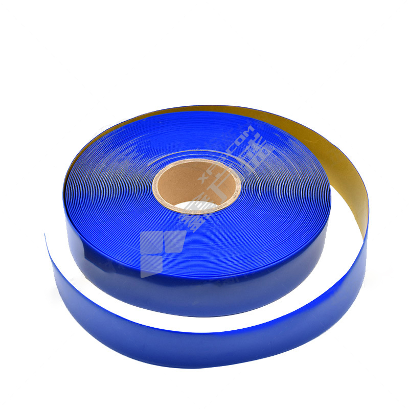 精易带 10-09 PVC+橡胶合成 耐磨胶带 10cm*30m*0.9mm 蓝色