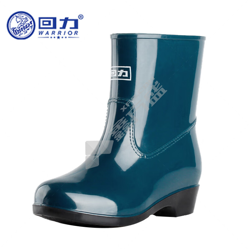 回力 523 中筒 雨靴 36码 墨绿色