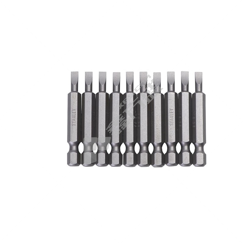 史丹利 Stanley 6.3mm系列一字旋具头 SL4.0x50mm(x10) 63-012T-23