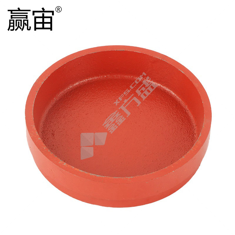 赢宙 沟槽堵头 89mm DN80 2.5MPa