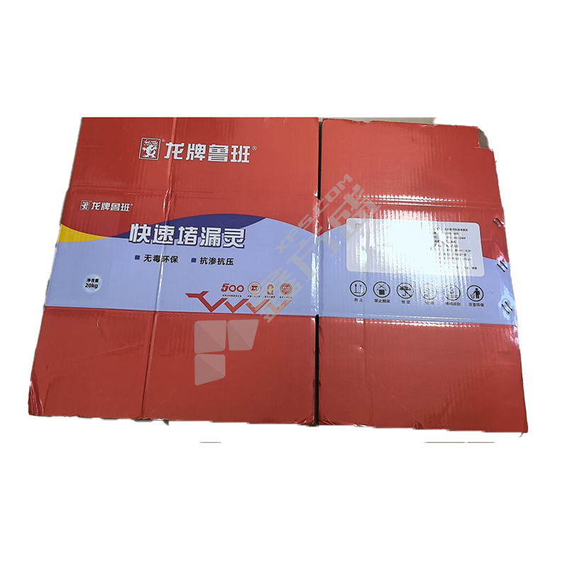 定制龙牌鲁班快速堵漏灵纸箱 5层 红色 400*300*200mm 0.66kg