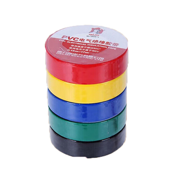 德力西DELIXI PVC加胶阻燃胶带 15m*17mm*0.15mm 白色 PVC