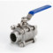 内螺纹 304不锈钢 轻体三片式球阀 Q11F-16P DN32 1.6MPa