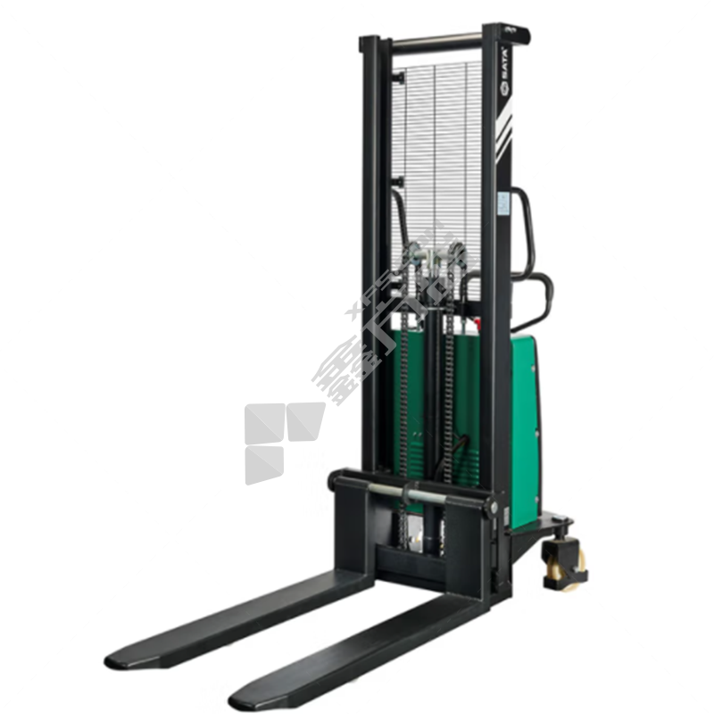 世达 半自动 站驾式 液压堆高车 AE5826 1500kg 12V 1600mm