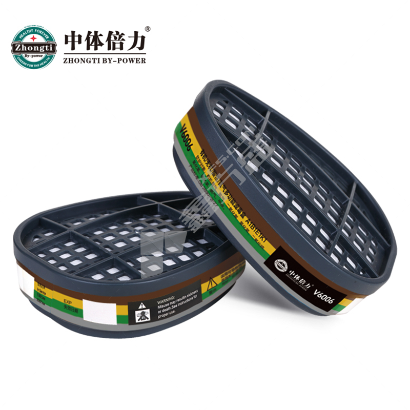 中体倍力 V6006 滤毒盒 灰色