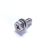 紧商 GB9074.13 304不锈钢 十字槽凹穴六角头组合螺栓 M8*30mm