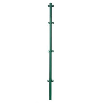 镀锌浸塑焊接网隔离栅立柱 2.1m 3mm 48mm
