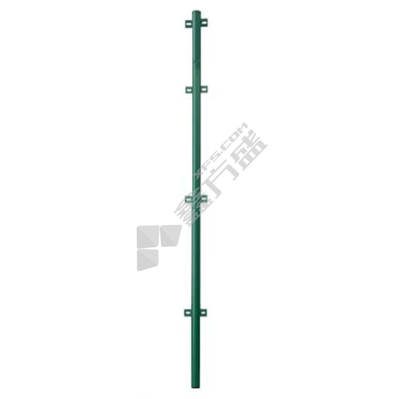 镀锌浸塑焊接网隔离栅立柱 2.1m 3mm 48mm