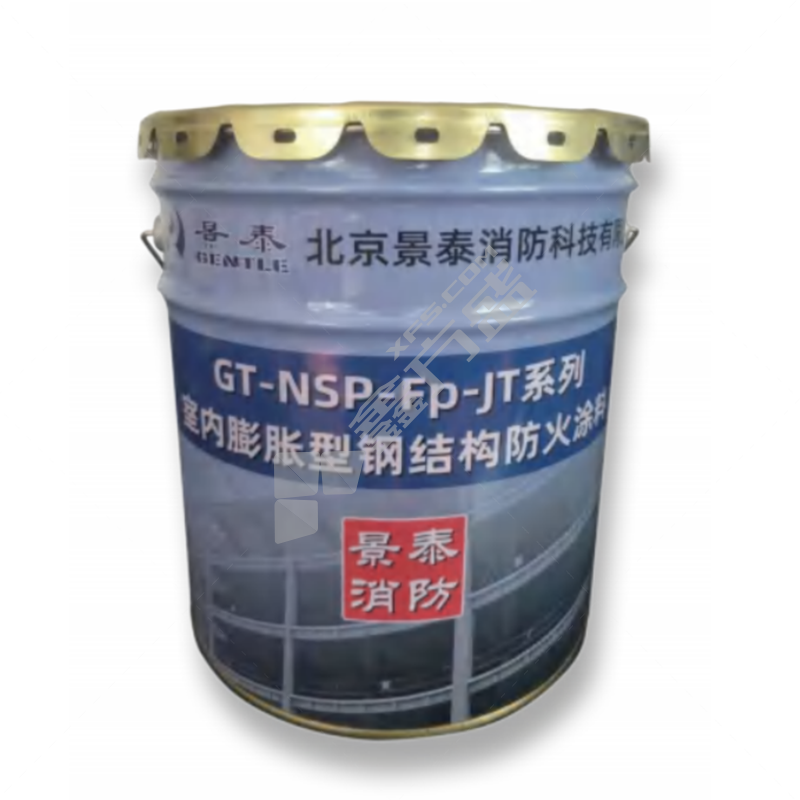 景泰  薄型粗料 钢结构 室内膨胀型防火涂料 25kg 白色 