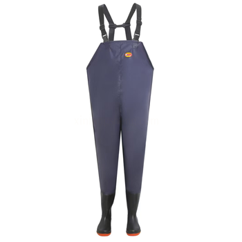 雨兴 55丝蓝加网下水裤 40码 蓝色