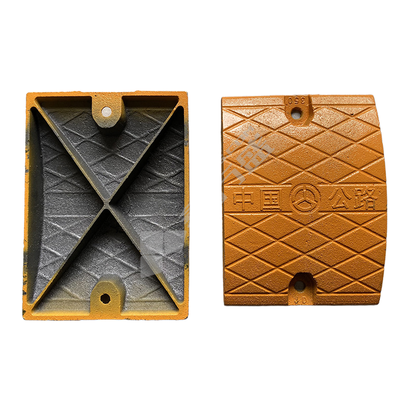 铸钢 弧形十字交叉 减速带 250*350*50mm