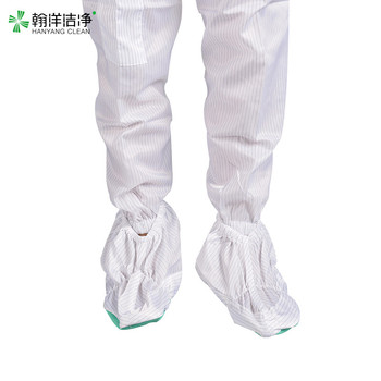翰洋潔凈 軟底防靜電防滑潔凈鞋套 H-3501 40碼 白色