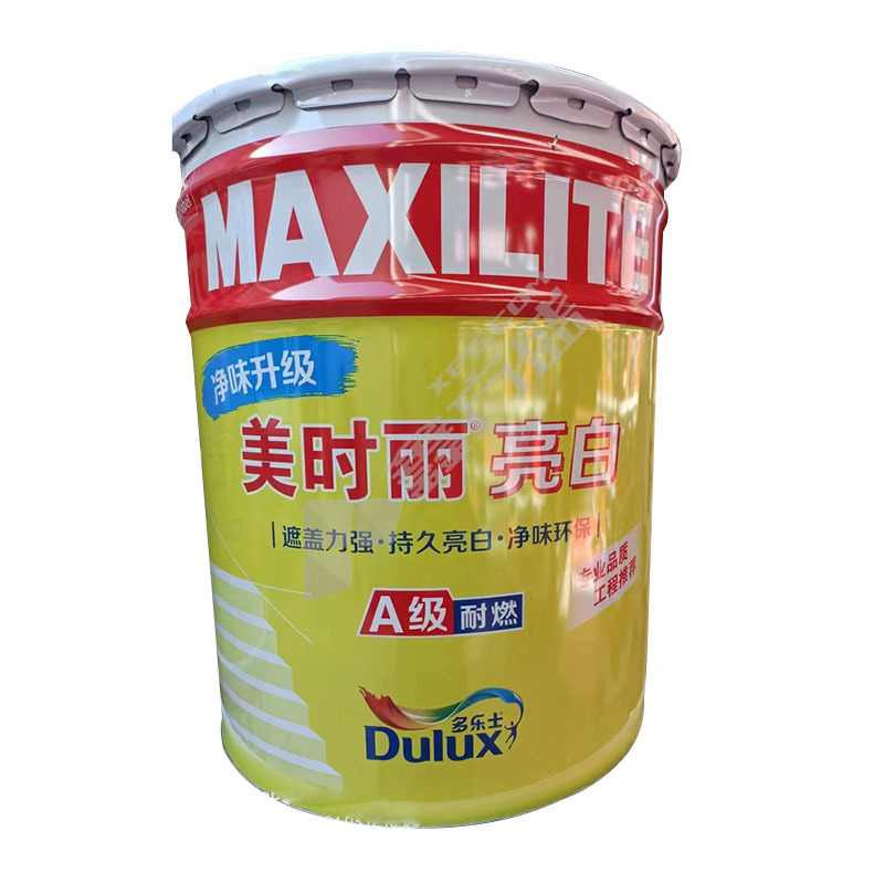 多乐士 A8800 净味美时丽亮白内墙涂料 17L 白色