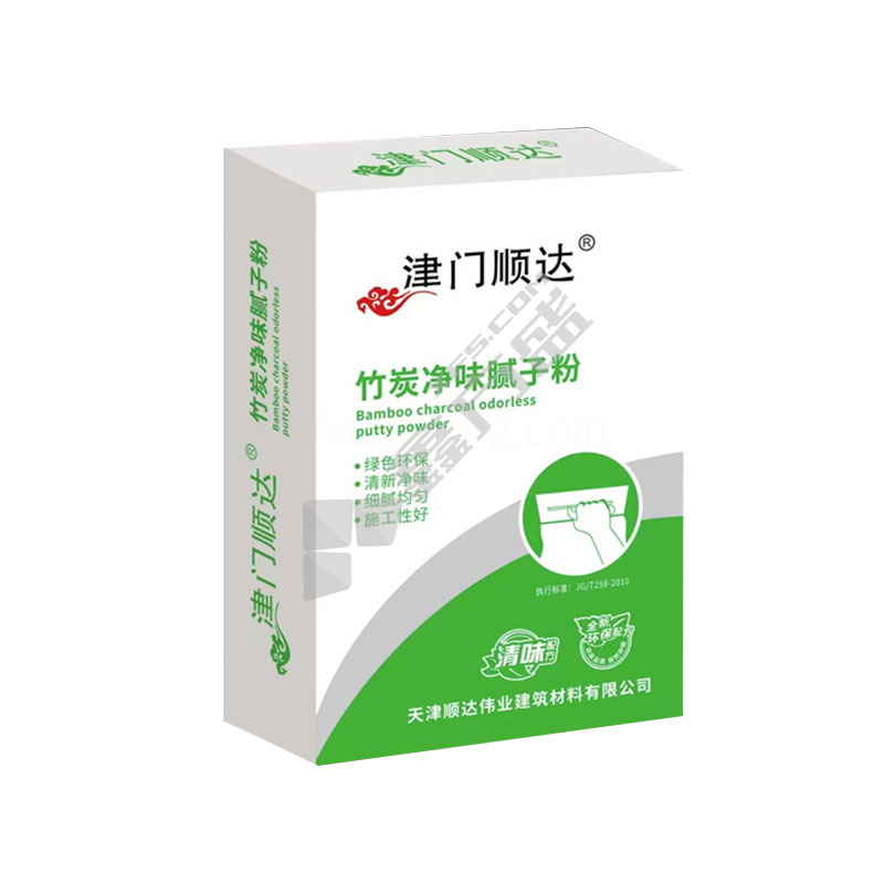 津门顺达 竹炭净味内墙腻子 20kg 白色