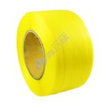 上柯 机用打包带 12mm*0.6mm 10kg 黄色透明