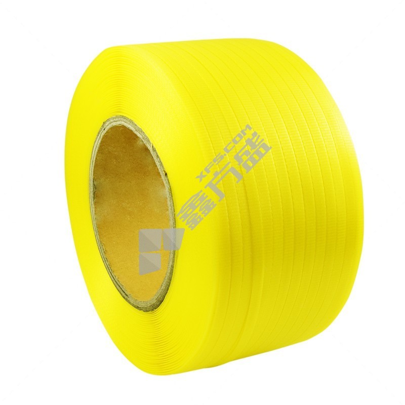 上柯 机用打包带 12mm*0.6mm 10kg 黄色透明
