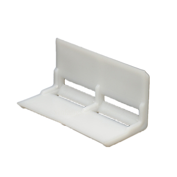 安赛瑞 白色L型塑料护角 40mm*40mm*80mm 白色