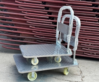 折叠铁板车 5070型 150kg 480*730mm 银色