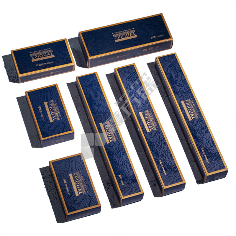 美特西保罗 METTESPAUL 黑色烫金卡盒酒店用品洗漱套装 7件套 TZ-29